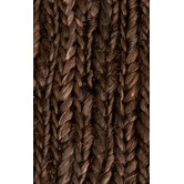 Ruglife Dark Brown Jairus Hand-Knotted Jute Rug