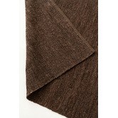 Ruglife Dark Brown Jairus Hand-Knotted Jute Rug