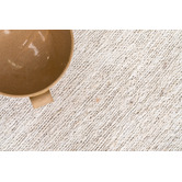 Ruglife Bleached Ivory Jairus Hand-Knotted Jute Rug