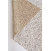 Ruglife Bleached Ivory Jairus Hand-Knotted Jute Rug