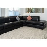 Ruglife Black Dasoda Hand-Woven Wool Rug