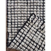 Ruglife Black Dasoda Hand-Woven Wool Rug