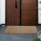 Ruglife Natural Gold Matvey Hand-Woven Jute Doormat