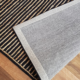 Ruglife Natural &amp; Black Khulan Hand-Woven Jute &amp; Wool Rug