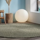 Ruglife Selena Hand-Braided New Zealand Wool Round Rug
