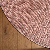 Ruglife Selena Hand-Braided New Zealand Wool Round Rug