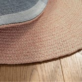 Ruglife Selena Hand-Braided New Zealand Wool Round Rug