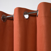Sunday Homewares Byron Matte Velvet Blockout Eyelet  Curtains