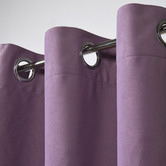 Sunday Homewares Byron Matte Velvet Blockout Eyelet  Curtains