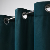 Sunday Homewares Byron Matte Velvet Blockout Eyelet  Curtains