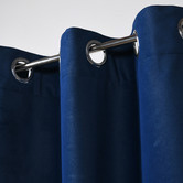 Sunday Homewares Byron Matte Velvet Blockout Eyelet  Curtains