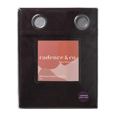 Sunday Homewares Byron Matte Velvet Blockout Eyelet  Curtains