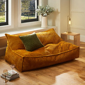 Sunday Homewares Wilde Ribbed Double Bean Bag Cover