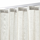 Sunday Homewares Orion Sheer S-Fold Single Panel Curtain