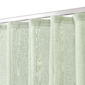 Sunday Homewares Orion Sheer S-Fold Single Panel Curtain
