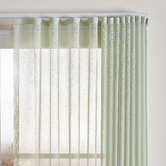 Sunday Homewares Orion Sheer S-Fold Single Panel Curtain