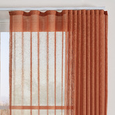 Sunday Homewares Orion Sheer S-Fold Single Panel Curtain