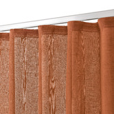 Sunday Homewares Orion Sheer S-Fold Single Panel Curtain