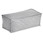 Sunday Homewares Oscar Faux Linen Ottoman Bean Bag Cover