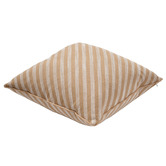 Sunday Homewares Striped Oscar Faux Linen Cushion