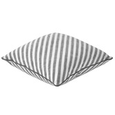 Sunday Homewares Striped Oscar Faux Linen Cushion