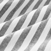 Sunday Homewares Striped Oscar Faux Linen Cushion