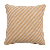Sunday Homewares Striped Oscar Faux Linen Cushion