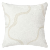 Sunday Homewares Louise Crewel Embroidered Cotton Cushion