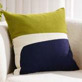 Sunday Homewares Lawrence Crewel Embroidered Cotton Cushion