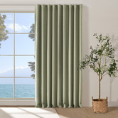 Sunday Homewares Ainslie Blockout S-Fold Single Panel Curtain