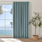 Sunday Homewares Ainslie Blockout S-Fold Single Panel Curtain