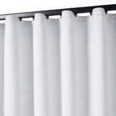Sunday Homewares Ainslie Blockout S-Fold Single Panel Curtain