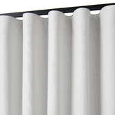 Sunday Homewares Ainslie Blockout S-Fold Single Panel Curtain