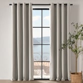 Sunday Homewares Ainslie Linen-Look Blockout Eyelet Curtains