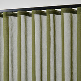 Sunday Homewares Laurent Sheer S-Fold Single Panel Curtain