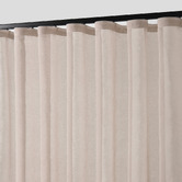 Sunday Homewares Laurent Sheer S-Fold Single Panel Curtain
