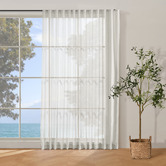 Sunday Homewares Orion S-Fold Curtain Track &amp; Curtain Wand