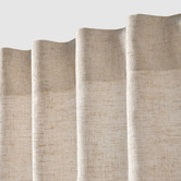 Sunday Homewares Cassian Linen Blend Light Filtering Concealed Tab Top Curtains
