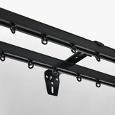 Sunday Homewares Orion S-Fold Curtain Double Brackets