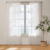 Sunday Homewares Laurent Sheer Concealed Tab Top Curtains