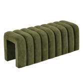 Sunday Homewares Livona Velvet Ottoman Bench