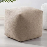 Sunday Homewares Blake Boucle Pouffe Cover