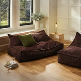 Sunday Homewares Wilde Ribbed Double Bean Bag Cover