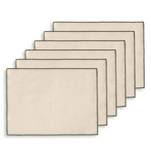 Sunday Homewares 7 Piece Auburn Cotton Placemat &amp; Table Runner Set