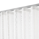Sunday Homewares Orion Sheer S-Fold Single Panel Curtain