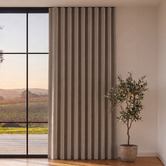Sunday Homewares Byron Blockout S-Fold Single Panel Curtain