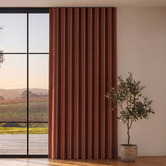 Sunday Homewares Byron Blockout S-Fold Single Panel Curtain