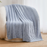 Sunday Homewares Aeron Knitted Cotton Throw