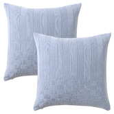 Sunday Homewares Aeron Knitted Cotton Cushion Covers