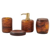 Sunday Homewares 4 Piece Compton Bathroom Accessory Set